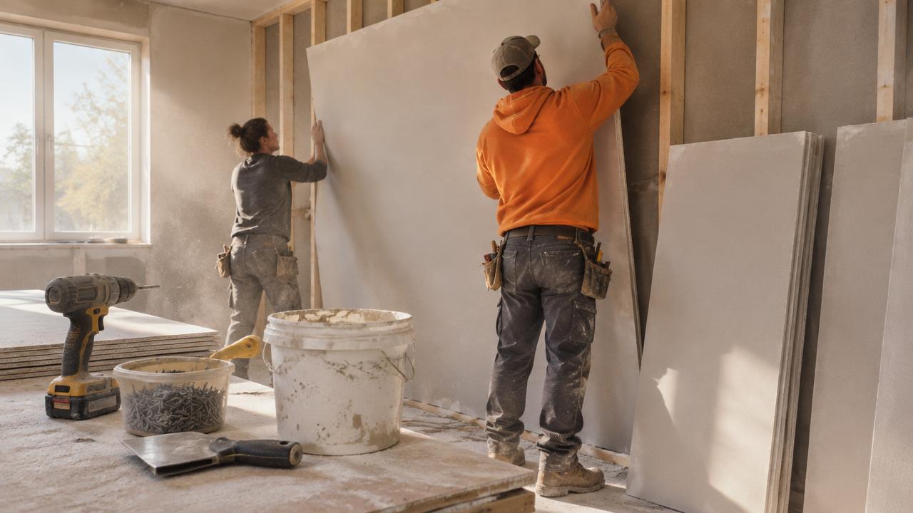 Drywall: Sheets per Room project